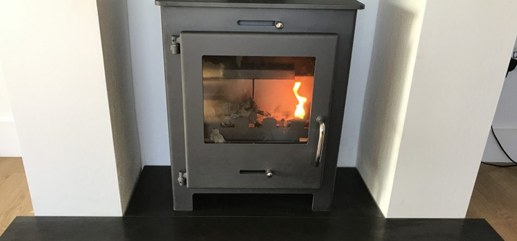Magic Chef Wood Burning Stove Installation in Milton